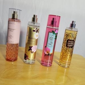 Bath and Body Works Body Sprays